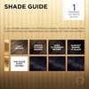 L’Oreal Paris Superior Preference Luminous Fade-Defying Permanent Hair Color, Hair Dye For Up to 9 Weeks of Radiance, Medium Golden Brown 5G, 1 Hair Dye Kit(01 Ultimate Black)